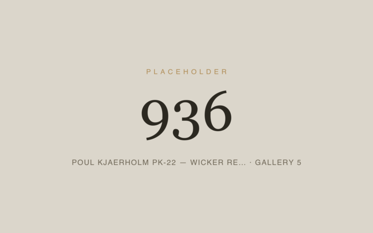 Placeholder 936 — Poul Kjaerholm Pk-22 — Wicker Re… · Gallery 5