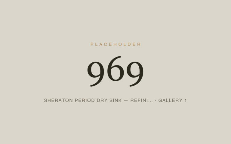 Placeholder 969 — Sheraton Period Dry Sink — Refini… · Gallery 1