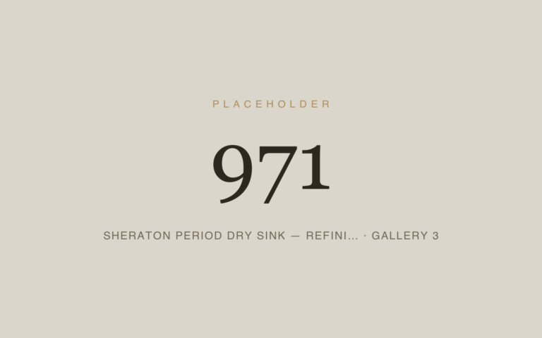 Placeholder 971 — Sheraton Period Dry Sink — Refini… · Gallery 3