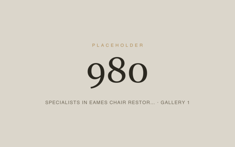 Placeholder 980 — Specialists In Eames Chair Restor… · Gallery 1