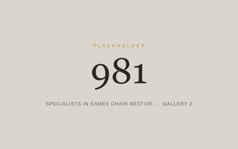 Placeholder 981 — Specialists In Eames Chair Restor… · Gallery 2