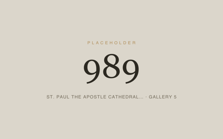 Placeholder 989 — St. Paul The Apostle Cathedral… · Gallery 5