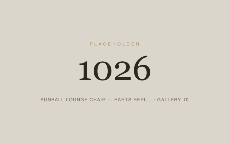 Placeholder 1026 — Sunball Lounge Chair — Parts Repl… · Gallery 10