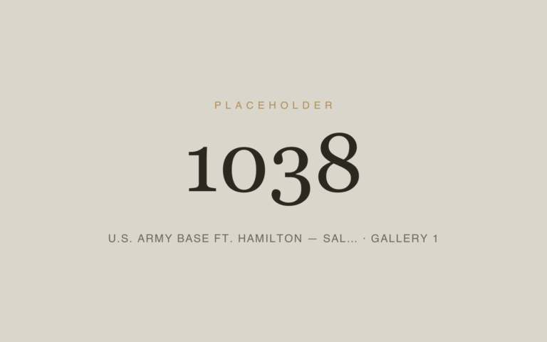 Placeholder 1038 — U.s. Army Base Ft. Hamilton — Sal… · Gallery 1