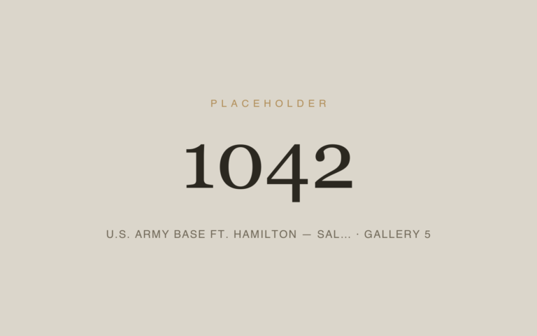 Placeholder 1042 — U.s. Army Base Ft. Hamilton — Sal… · Gallery 5