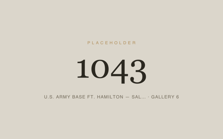 Placeholder 1043 — U.s. Army Base Ft. Hamilton — Sal… · Gallery 6