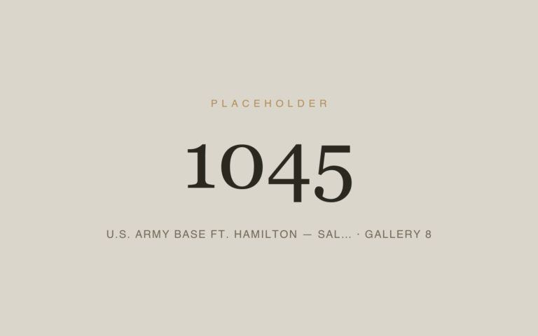 Placeholder 1045 — U.s. Army Base Ft. Hamilton — Sal… · Gallery 8