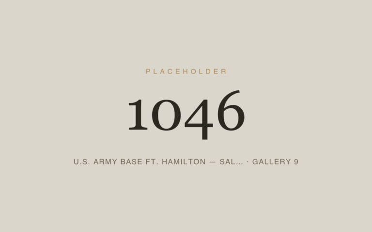 Placeholder 1046 — U.s. Army Base Ft. Hamilton — Sal… · Gallery 9