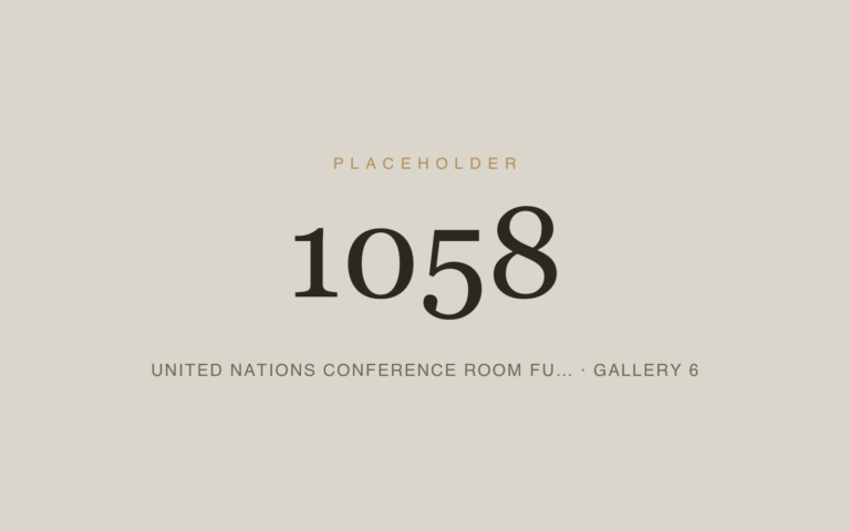 Placeholder 1058 — United Nations Conference Room Fu… · Gallery 6