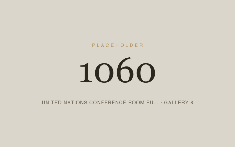 Placeholder 1060 — United Nations Conference Room Fu… · Gallery 8