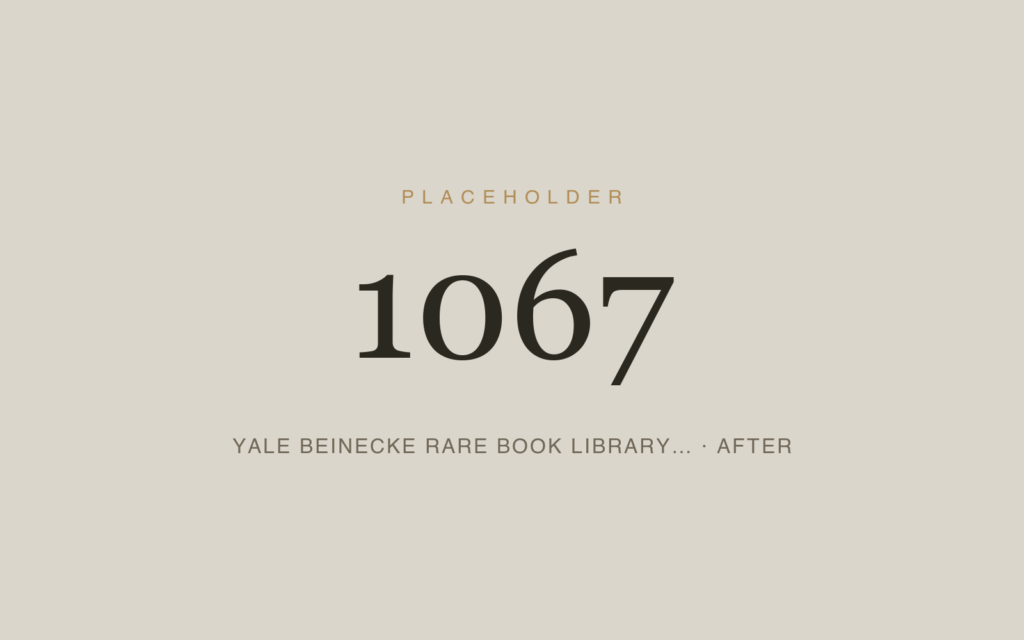 Yale Beinecke Rare Book Library — Bronze & Teak Casework — After